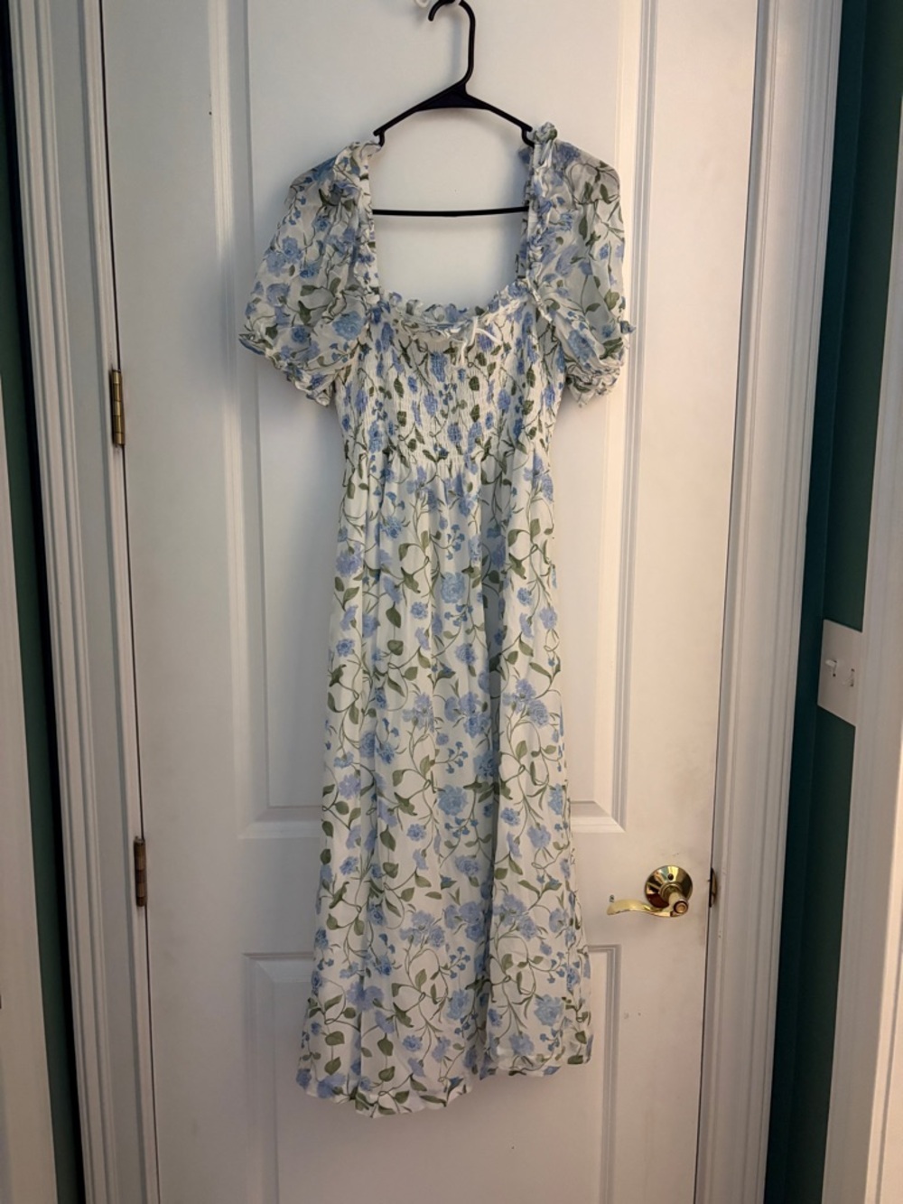 Hill House Blue Peony Bouquet Scarlett Dress